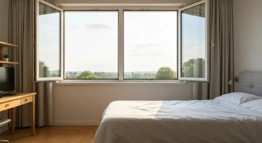 slaapkamer luchtkwaliteit
